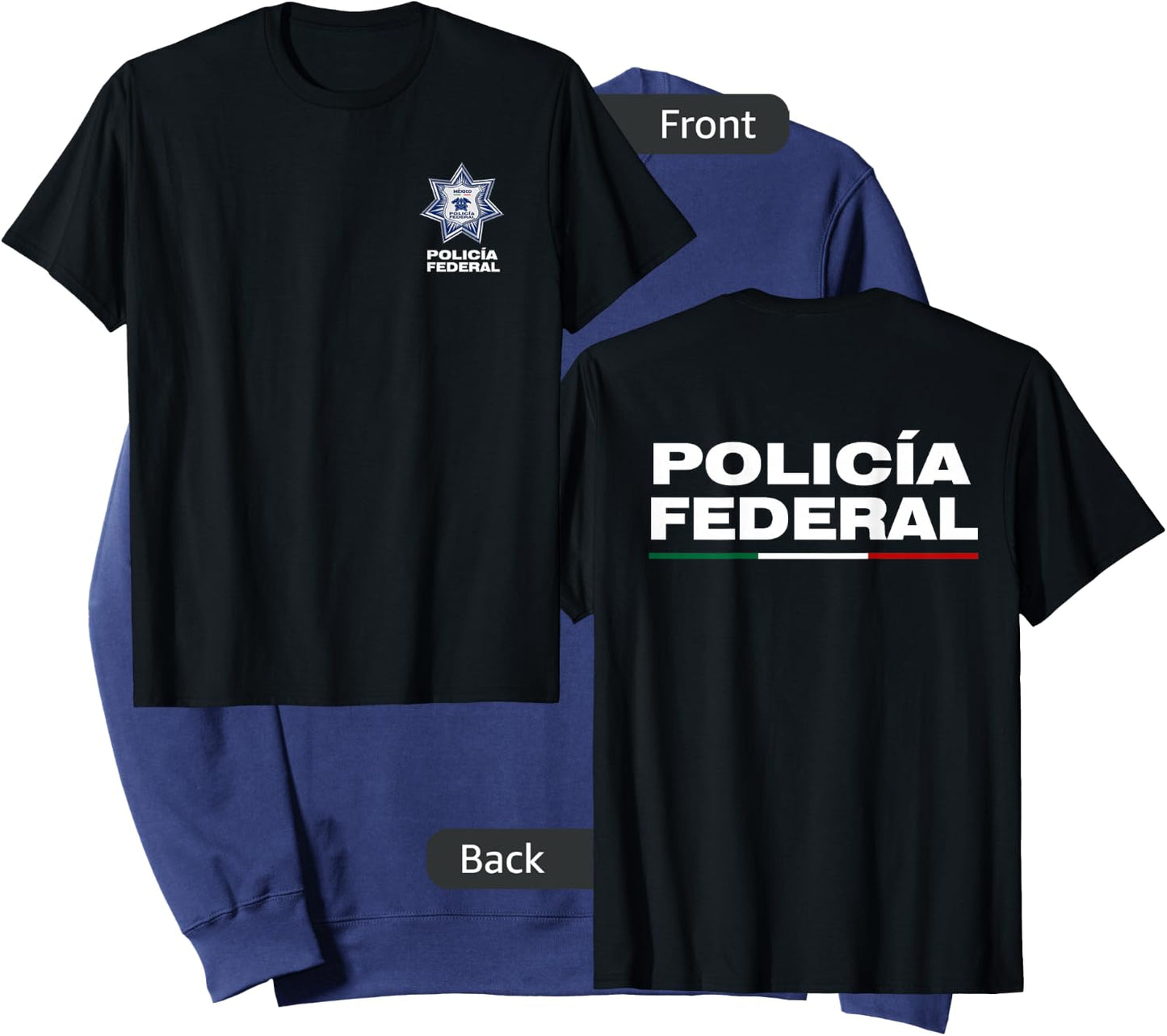 Mexican Police Apparel - Policia Federal de Mexico Sweatshirt - Sweatshirt | Navy