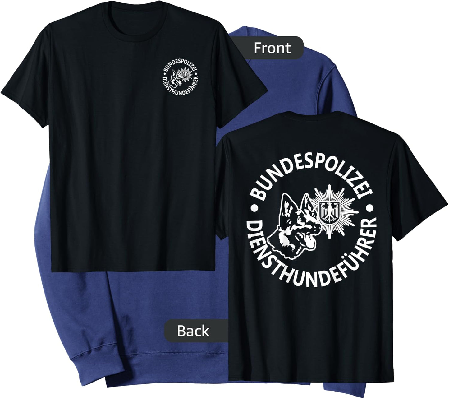 Germany K9 Police Bundespolizei Sweatshirt - Sweatshirt | Navy