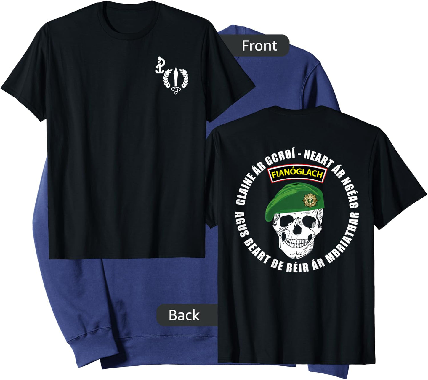 Ireland ARW Army Ranger Wing Irish Special Forces Sweatshirt - Sweatshirt | Navy