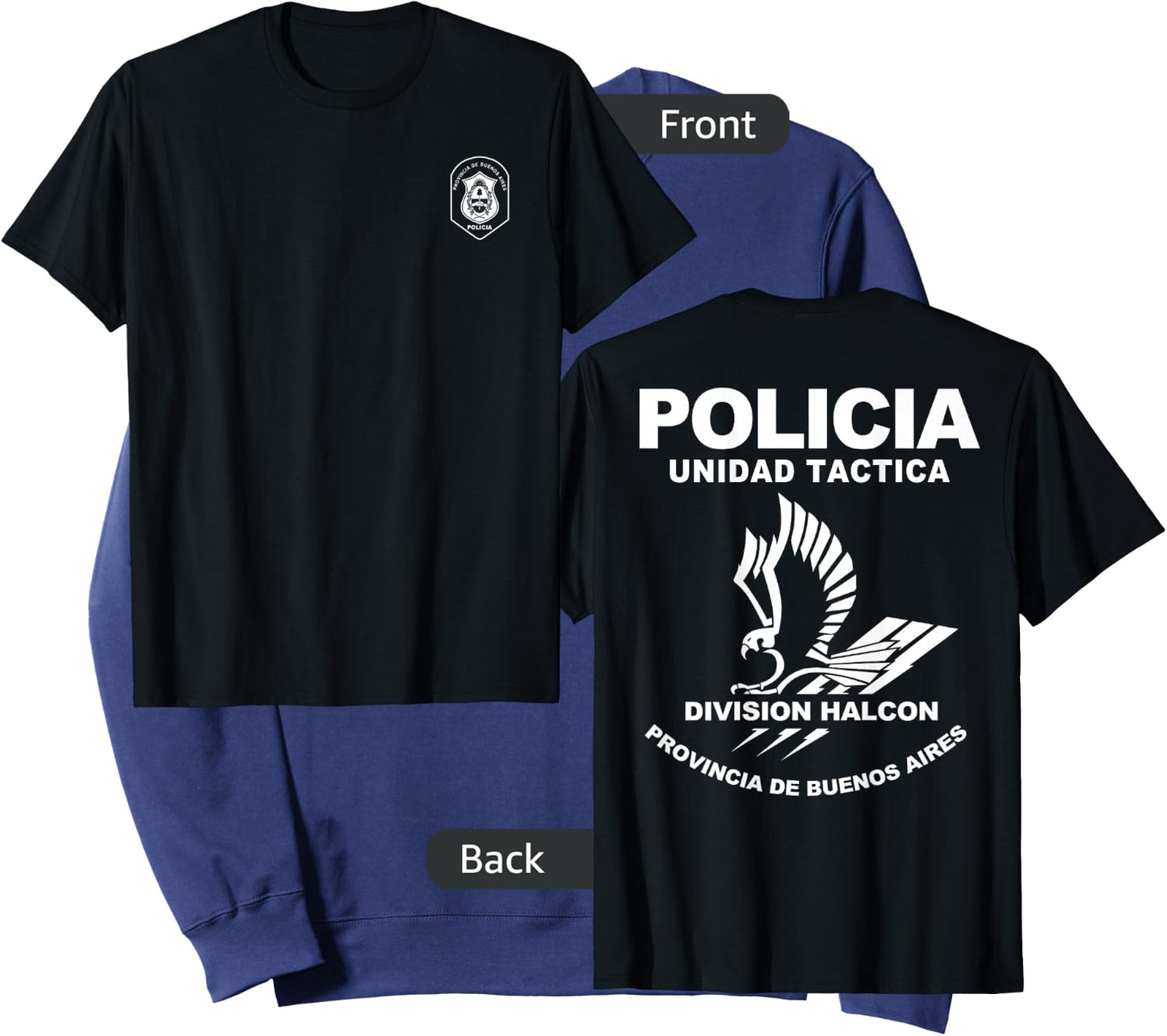 Argentina Buenos Aires Special Police Forces Halcon Sweatshirt - Sweatshirt | Navy