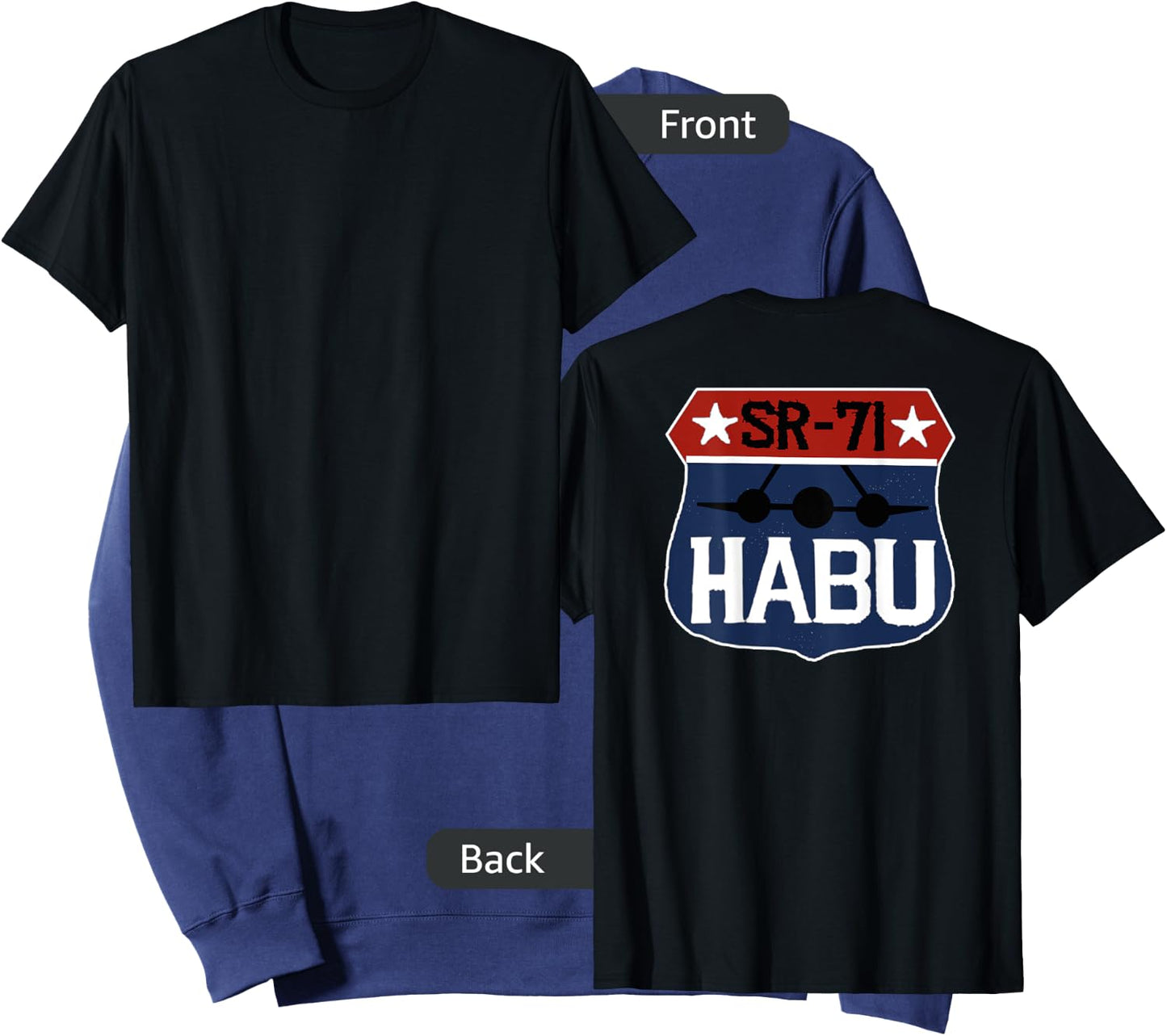 SR-71 Blackbird Distressed HABU Sweatshirt - Sweatshirt | Navy