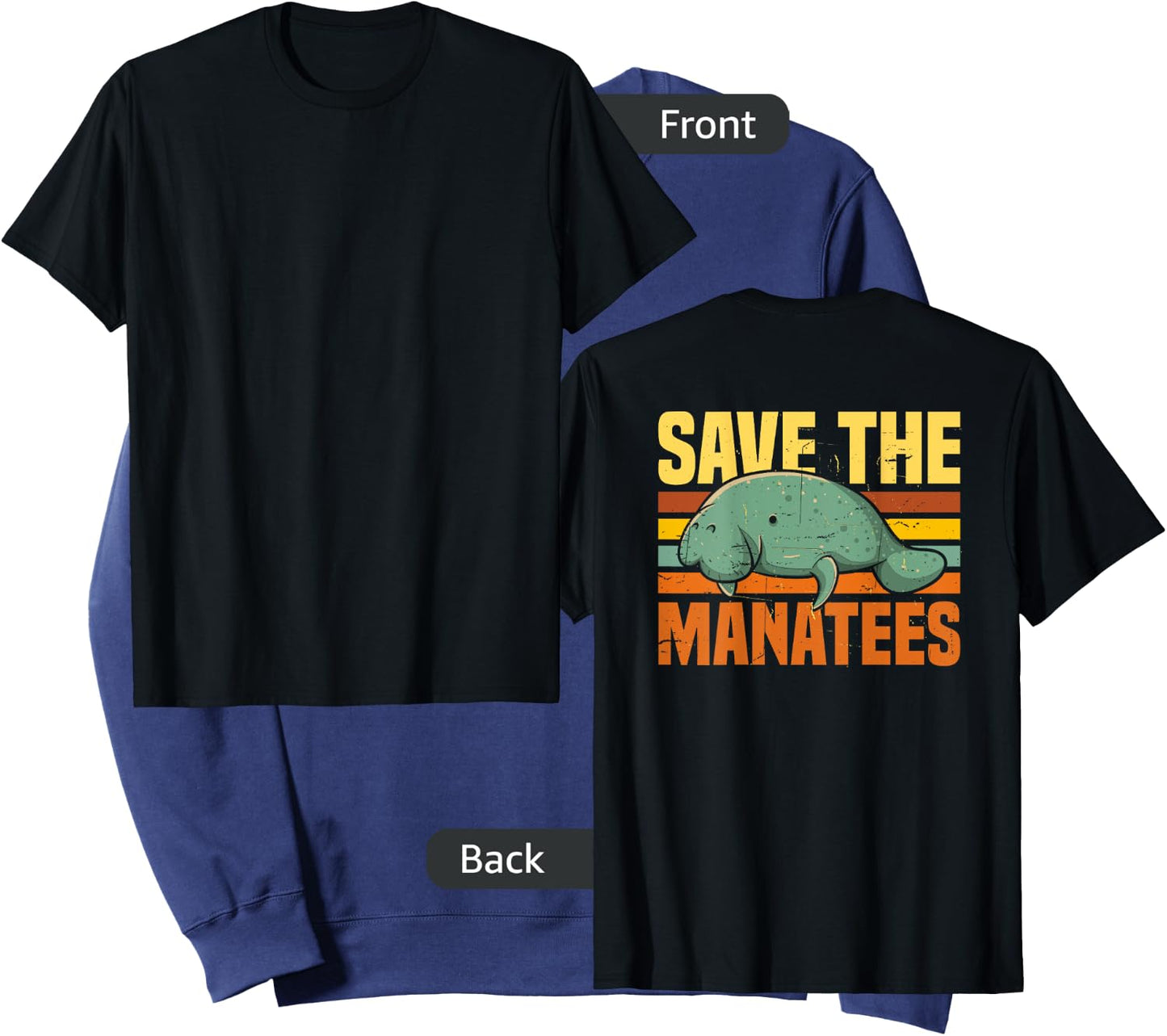 Save the manatees shirt, Manatee t shirt gifts, Sea Cow Gift Sweatshirt - Sweatshirt | Navy