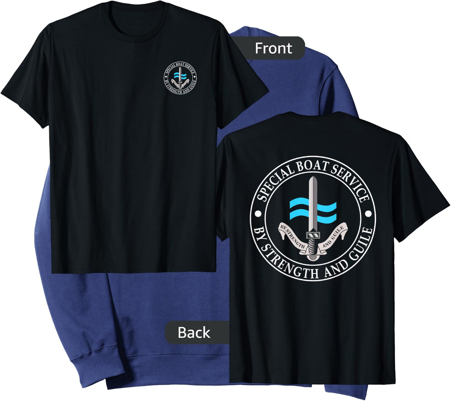 UK Special Boat Service SBS Sweatshirt - Sweatshirt | Navy