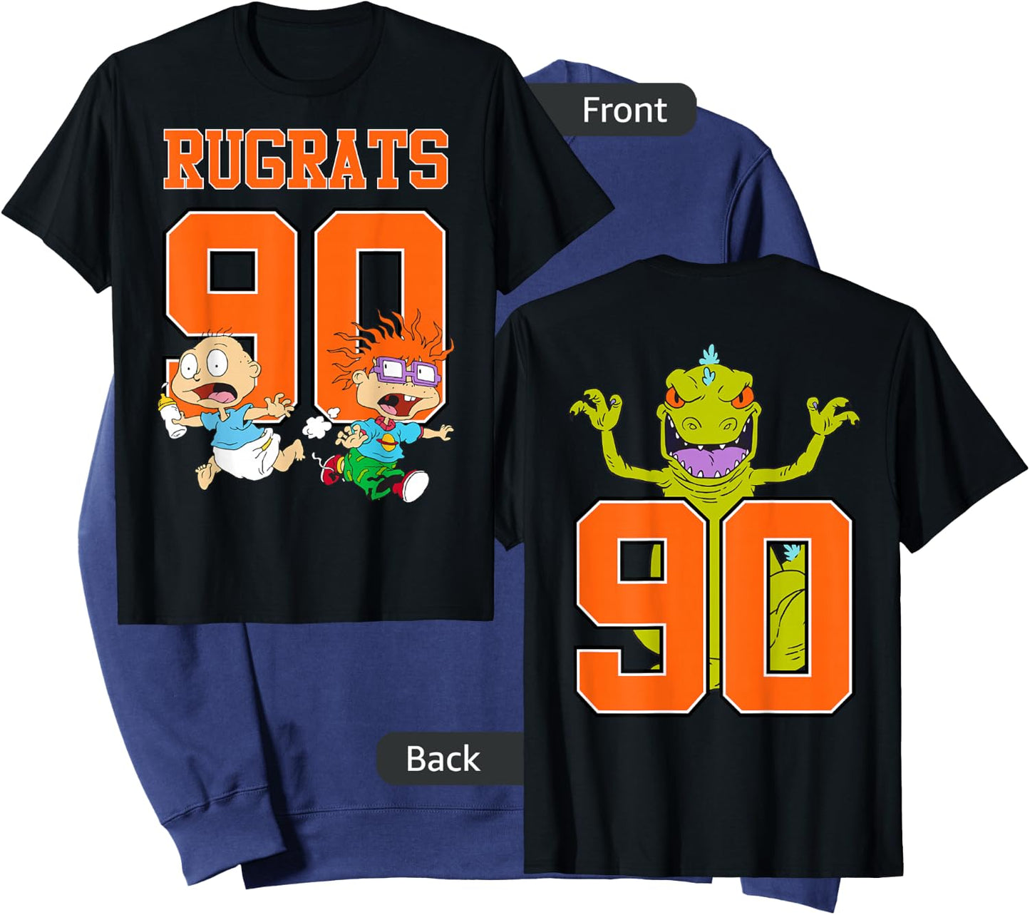Rugrats Classic Basketball Jersey Tommy, and his Friends Small Sweatshirt - Sweatshirt | Navy