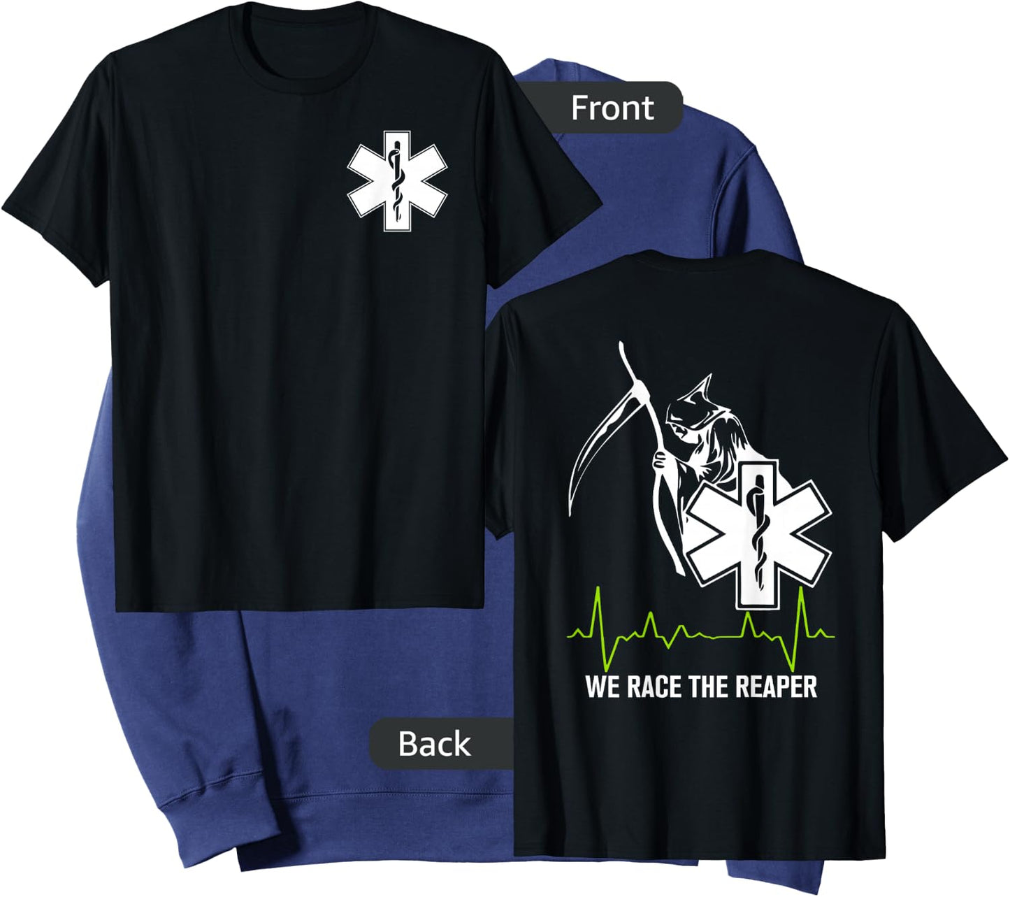 EMS - We Race The Reaper Sweatshirt - Sweatshirt | Navy