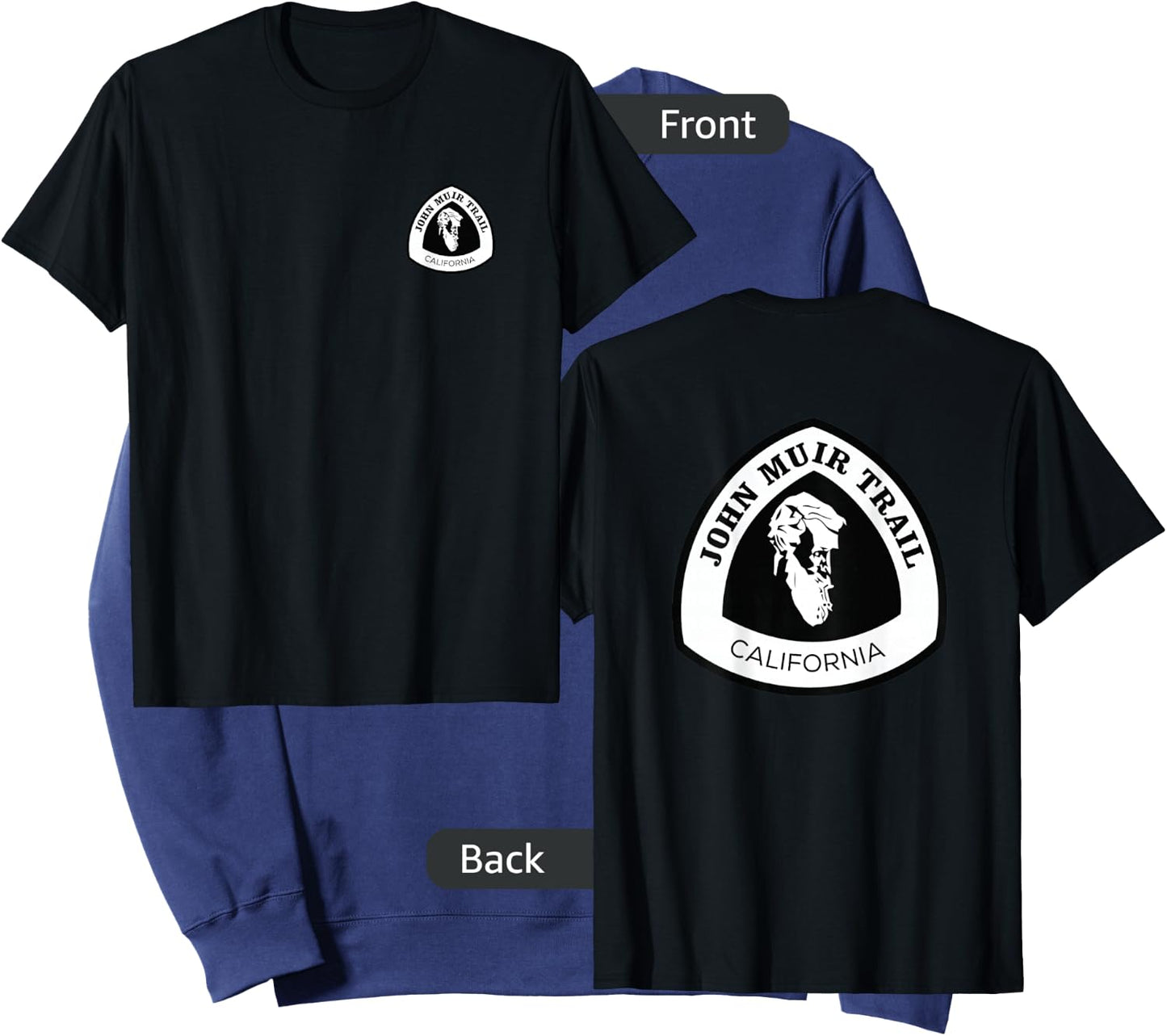 DOUBLE SIDED SHIRT John Muir Trail Sweatshirt - Sweatshirt | Navy