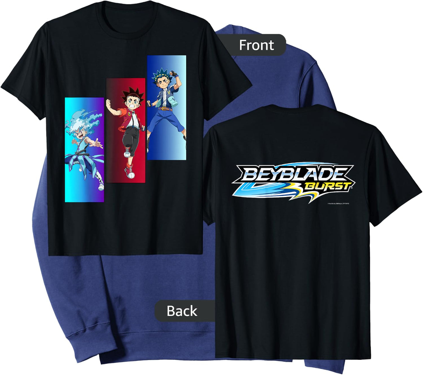 Beyblade Burst Turbo Trio Sweatshirt - Sweatshirt | Navy