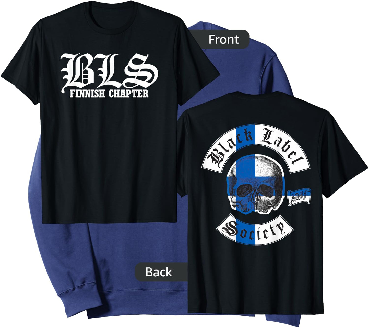 Black Label Society Finnish Chapter Sweatshirt - Sweatshirt | Navy