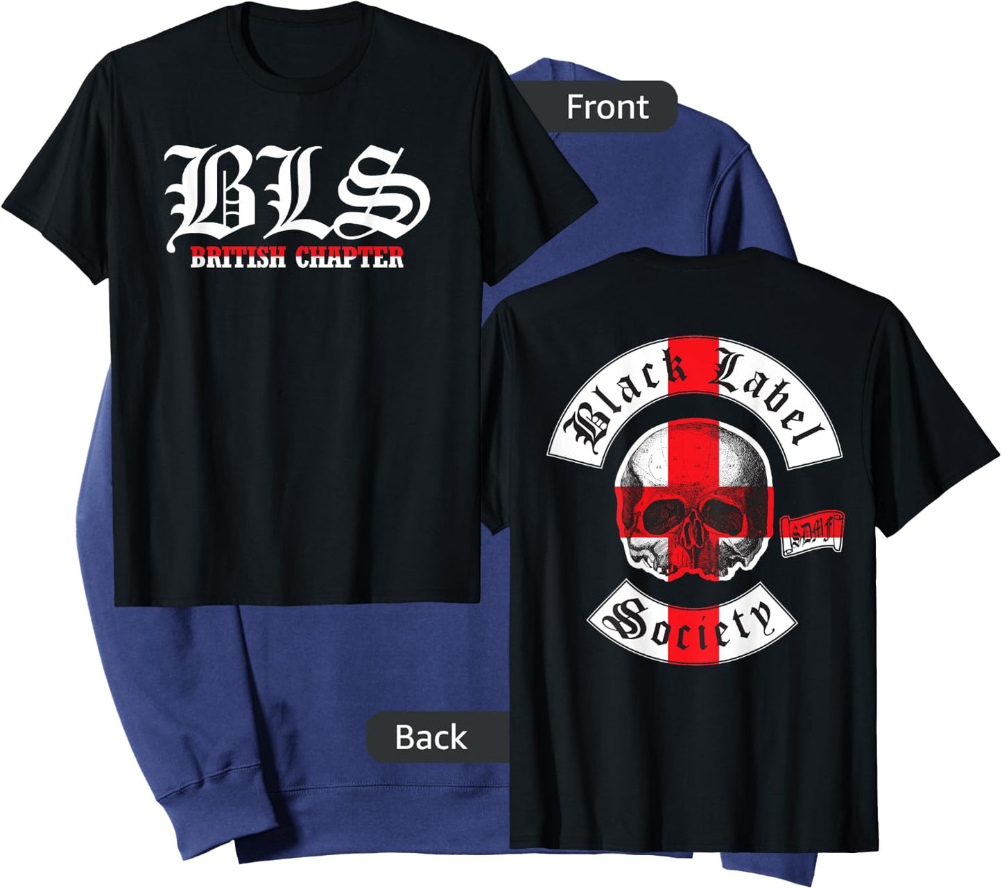 Black Label Society England Chapter Sweatshirt - Sweatshirt | Navy