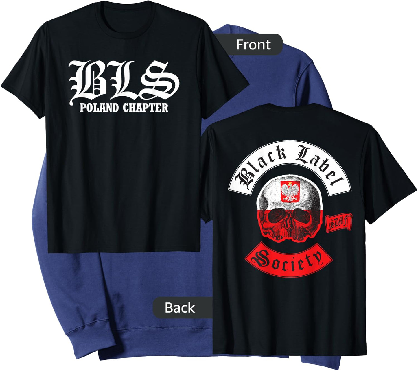 Black Label Society Poland Chapter Sweatshirt - Sweatshirt | Navy