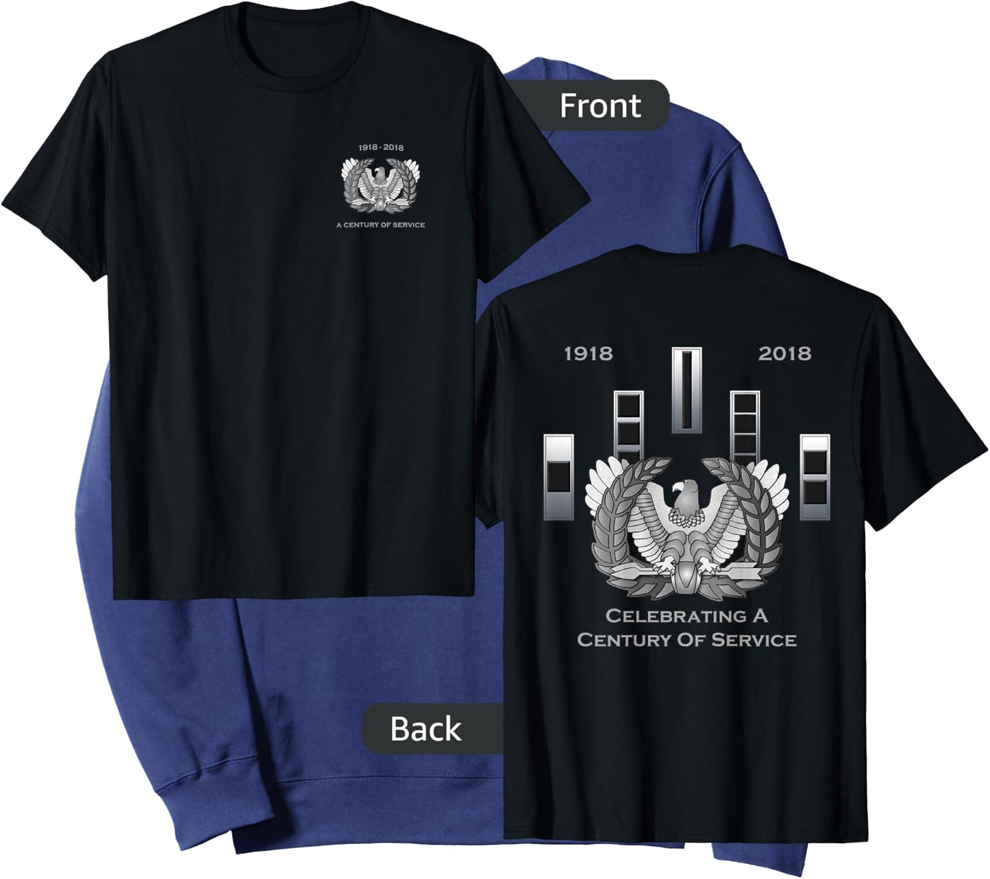 CW2 Chief Warrant Officer Two Century of Service Sweatshirt - Sweatshirt | Navy