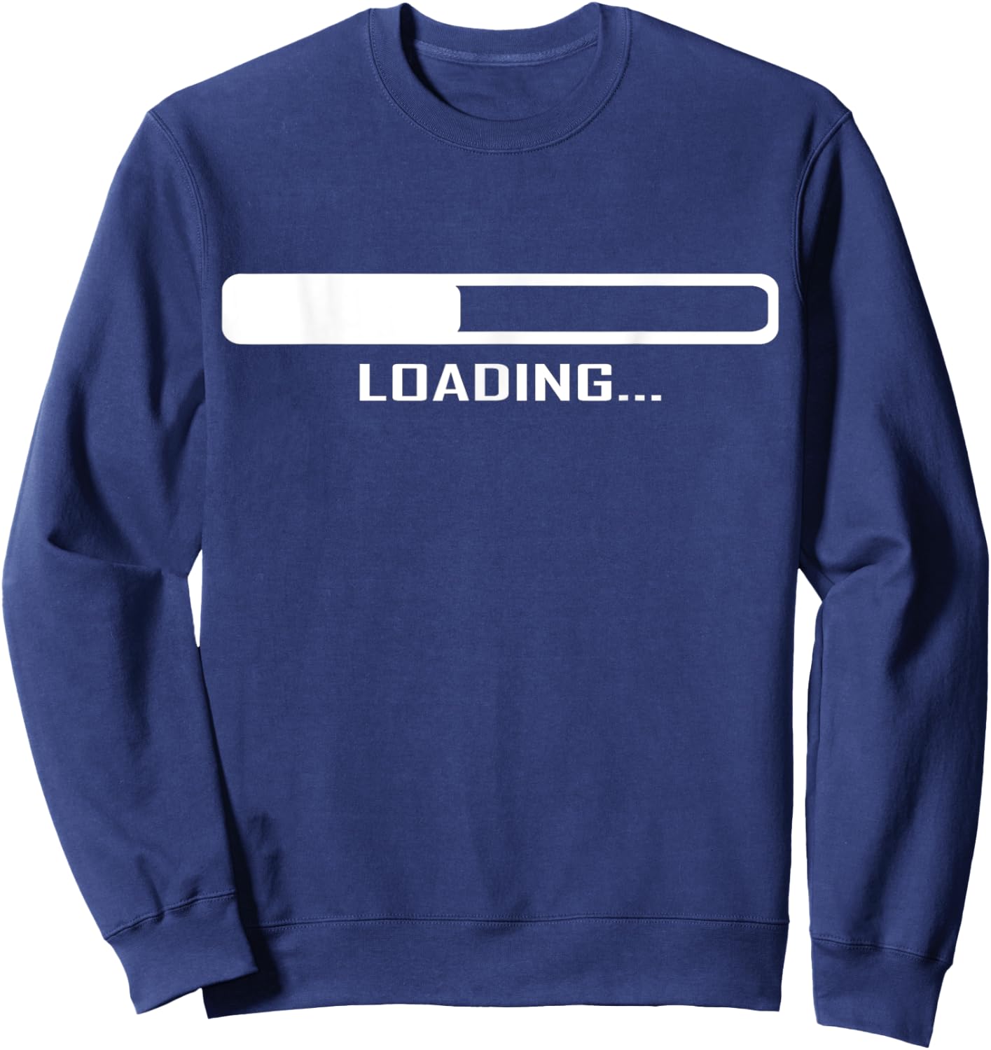 Loading bar Sweatshirt - Sweatshirt | Navy