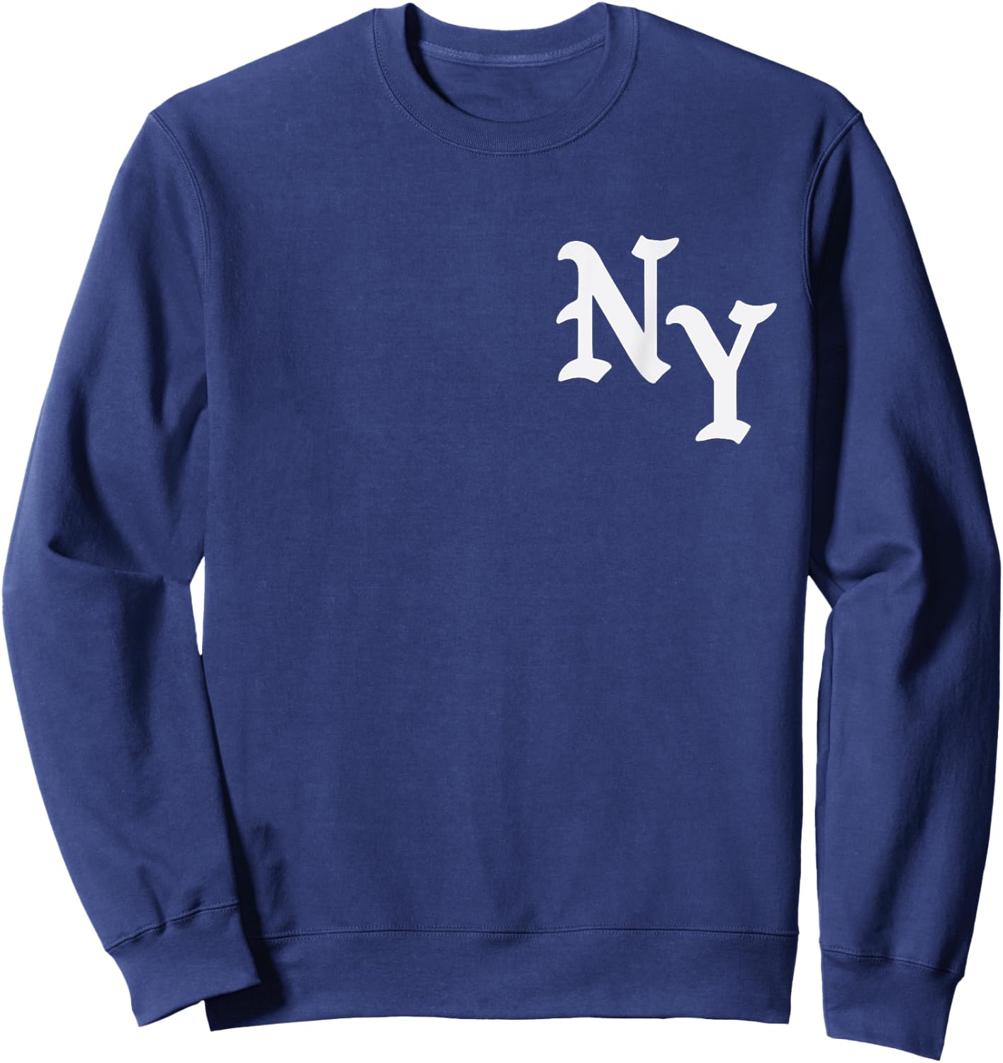CaliDesign NY Logo Chest Print T shirt New York Bronx Sweatshirt - Sweatshirt | Navy