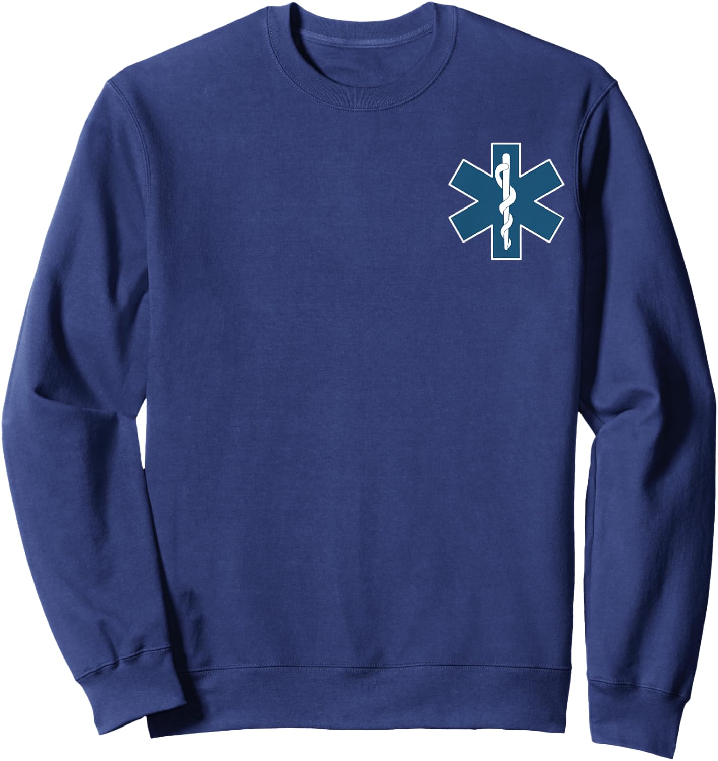 My Brother Is An EMT Shirt EMT Gifts EMT Brother Shirt Sweatshirt - Sweatshirt | Navy