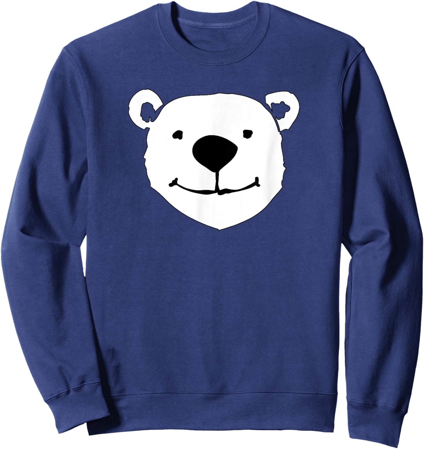 Polar Bear Protect Arctic Ice Animal Birthday Climate Change Sweatshirt - Sweatshirt | Navy