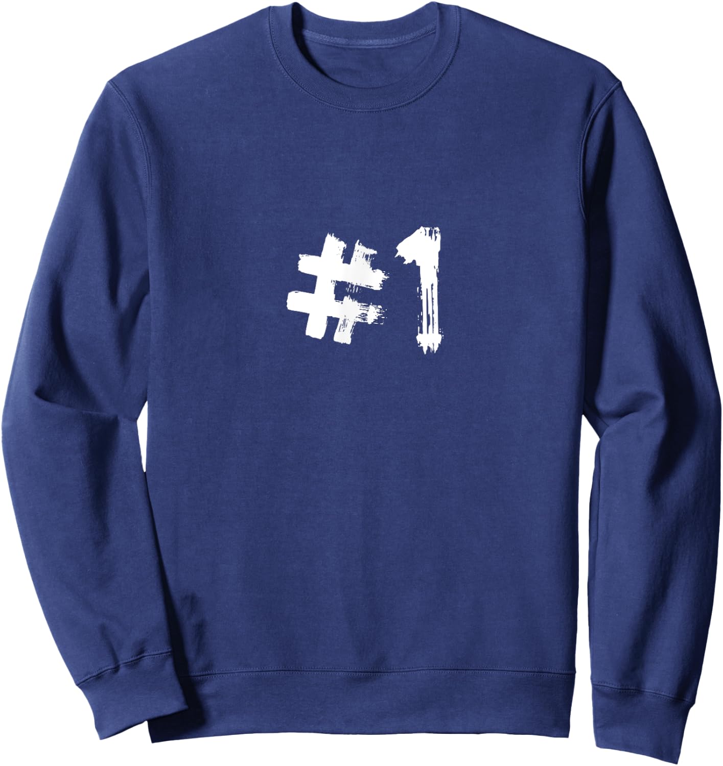 #1 I'm number one Sweatshirt - Sweatshirt | Navy