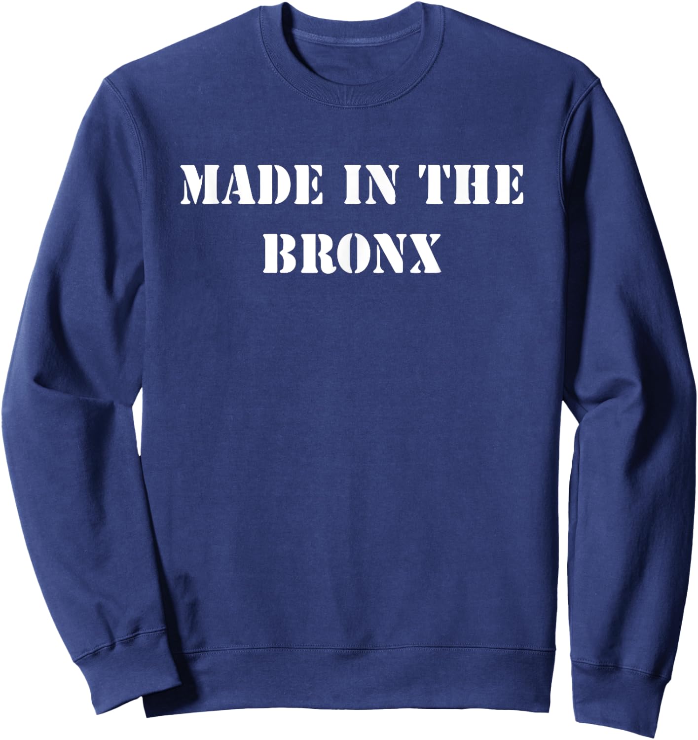 Made in the Bronx Shirt Sweatshirt - Sweatshirt | Navy