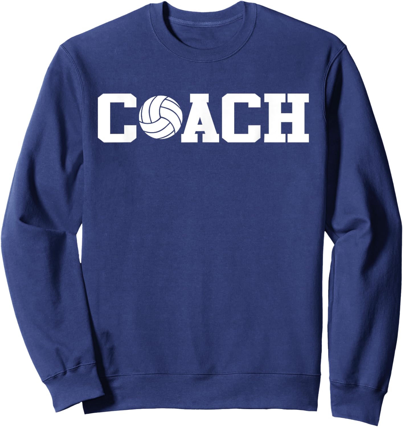 Volleyball Coach Sweatshirt - Sweatshirt | Navy