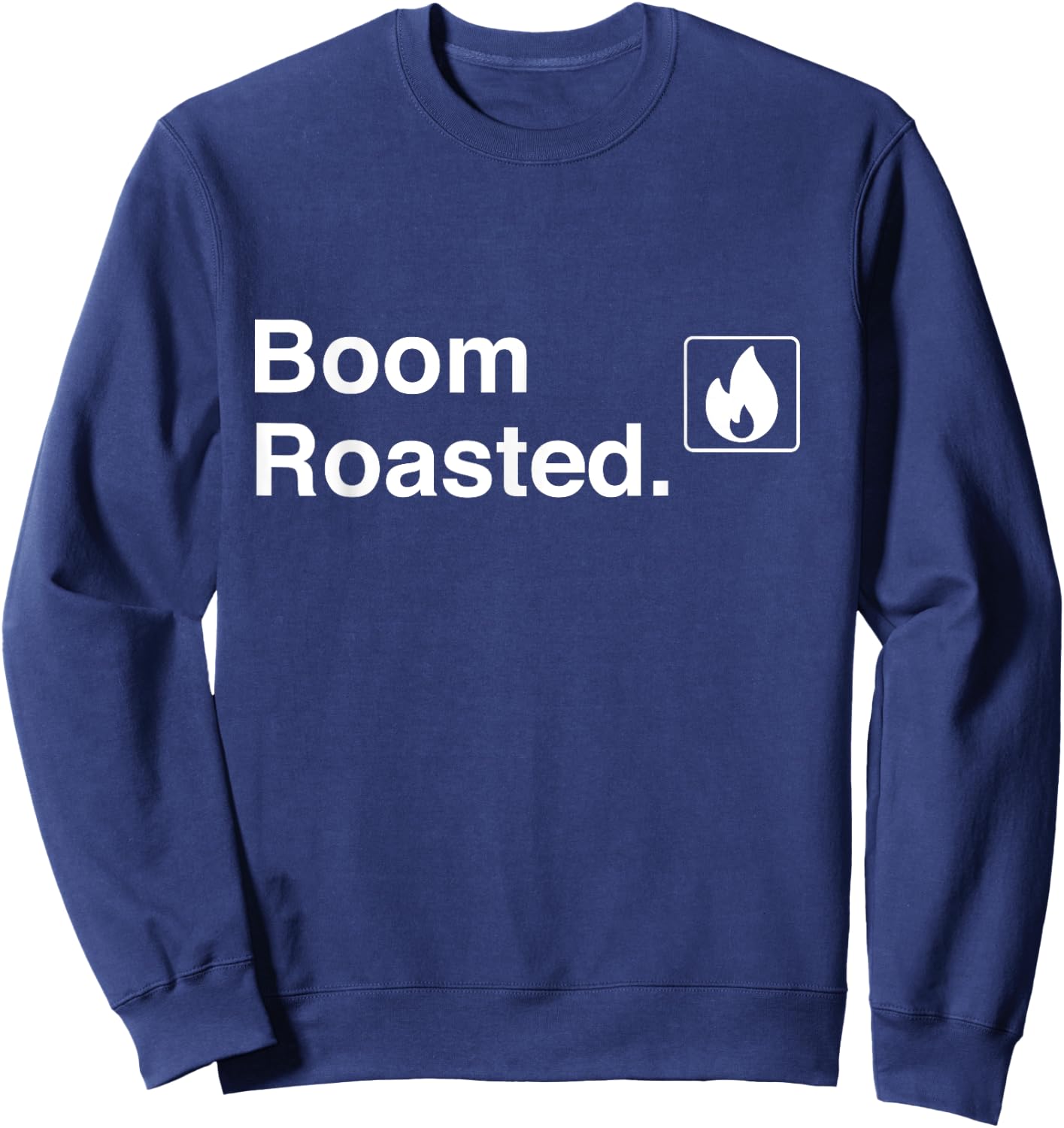 Funny Boom Roasted Sweatshirt - Sweatshirt | Navy