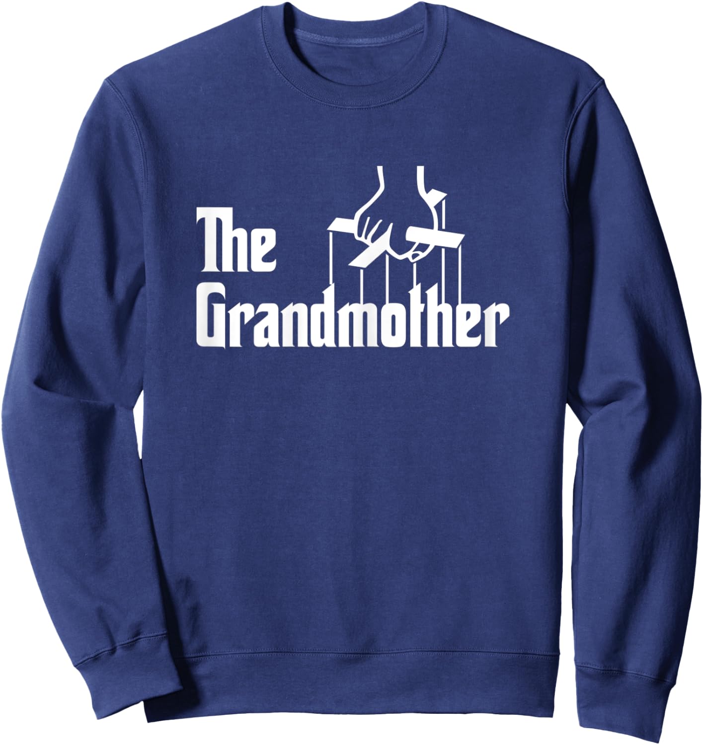 Grandmother funny mafia Sweatshirt - Sweatshirt | Navy