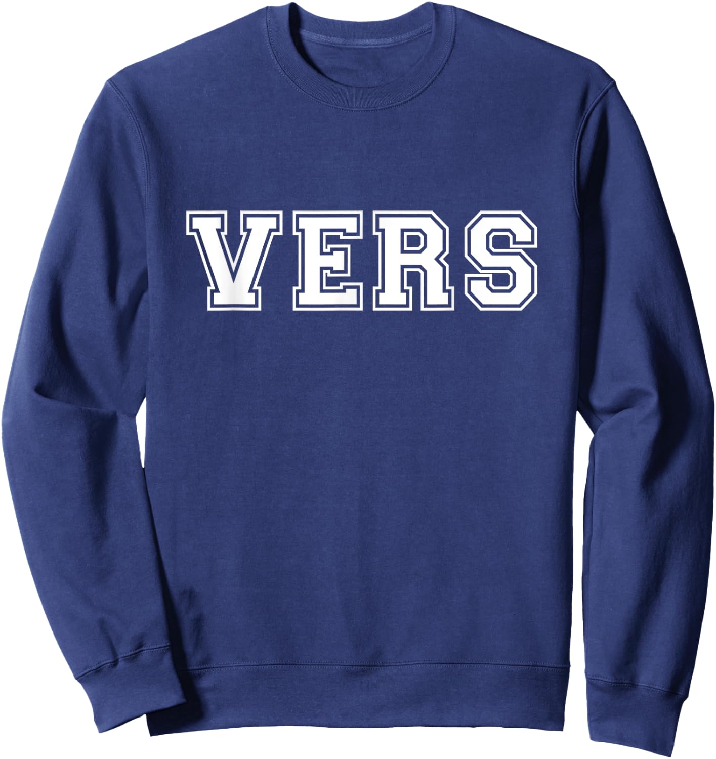 Gay Vers College Jock Varsity Style Funny Gay Sweatshirt - Sweatshirt | Navy