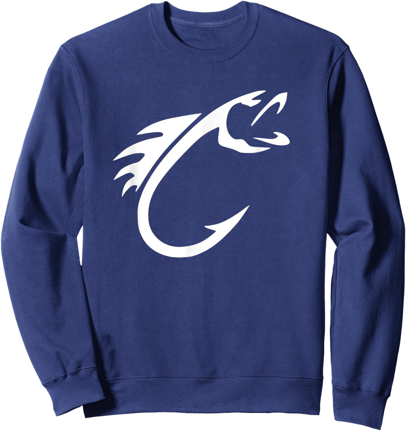 Fish Hook - Reel Life Fishing Sweatshirt - Sweatshirt | Navy