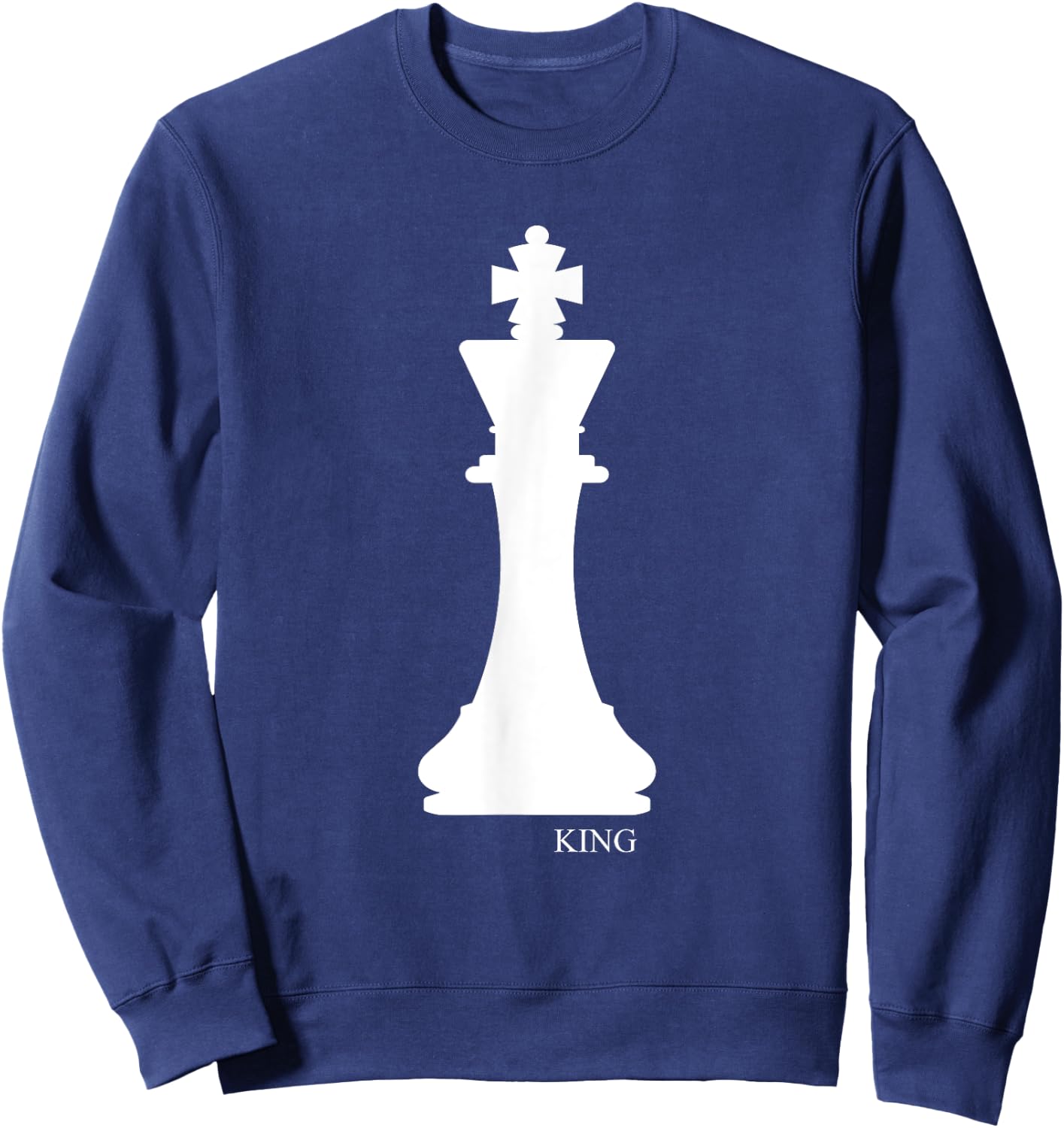 King Chess Piece Halloween Costume Chess Club Shirt Sweatshirt - Sweatshirt | Navy
