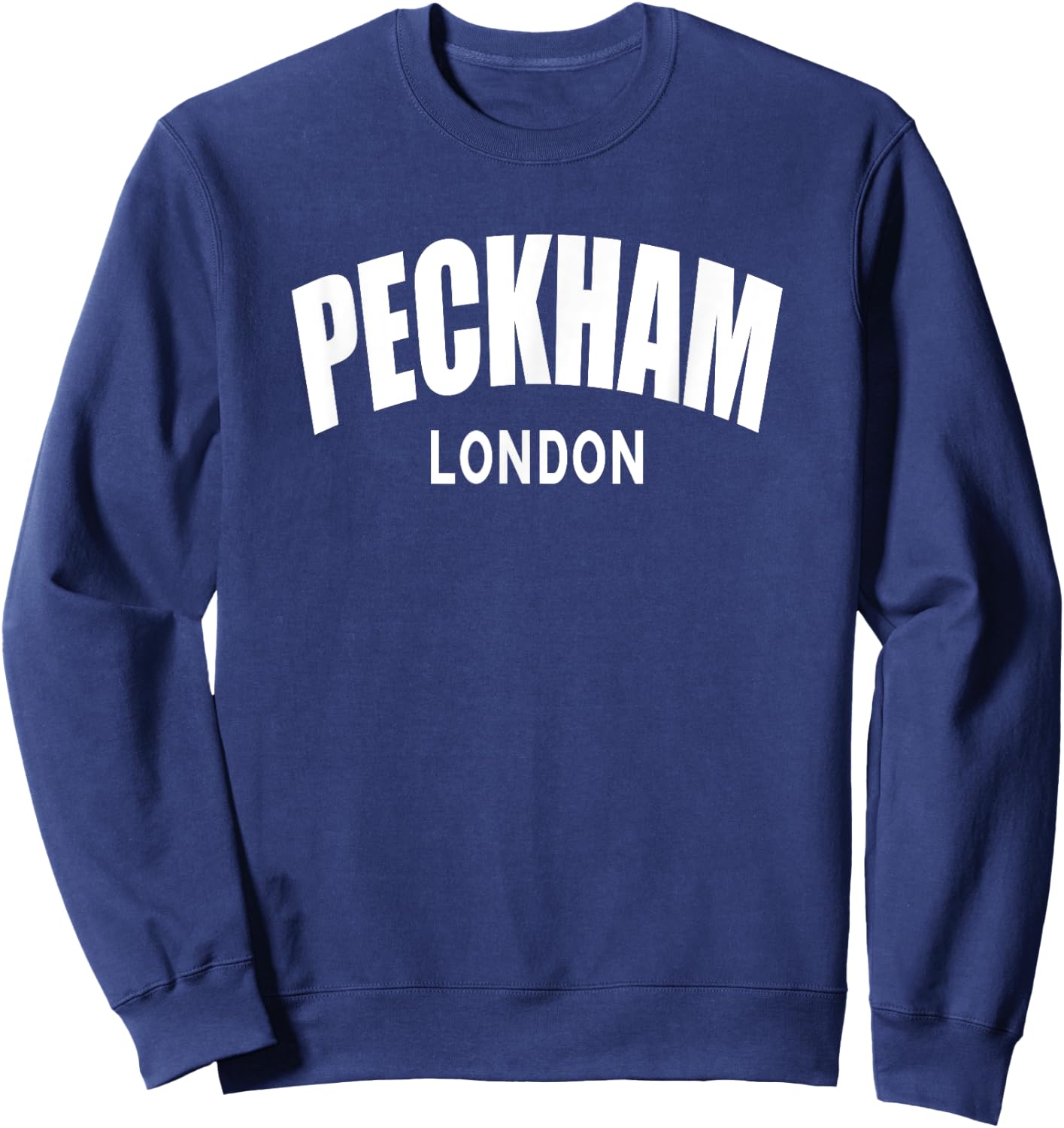 Peckham Gifts London England Vintage Souvenirs Apparel Sweatshirt - Sweatshirt | Navy