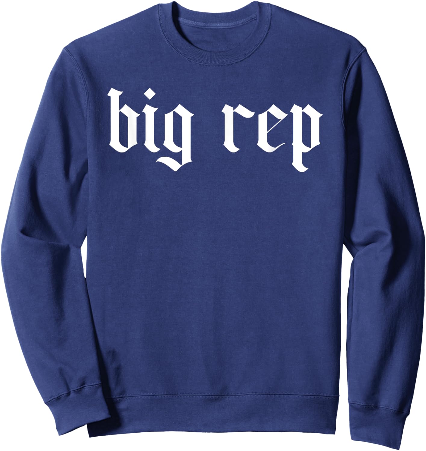Big Rep Expression Sweatshirt - Sweatshirt | Navy