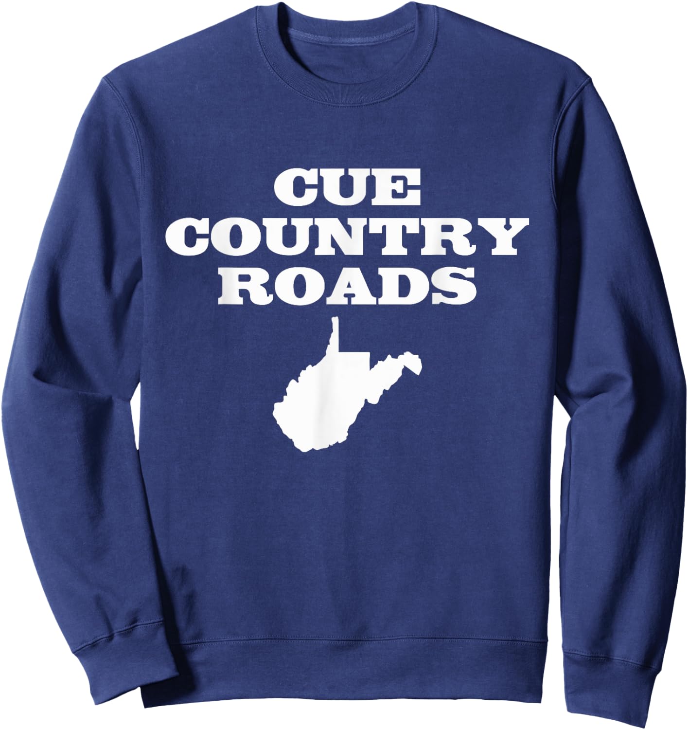 Cue Country Roads Sweatshirt - Sweatshirt | Navy