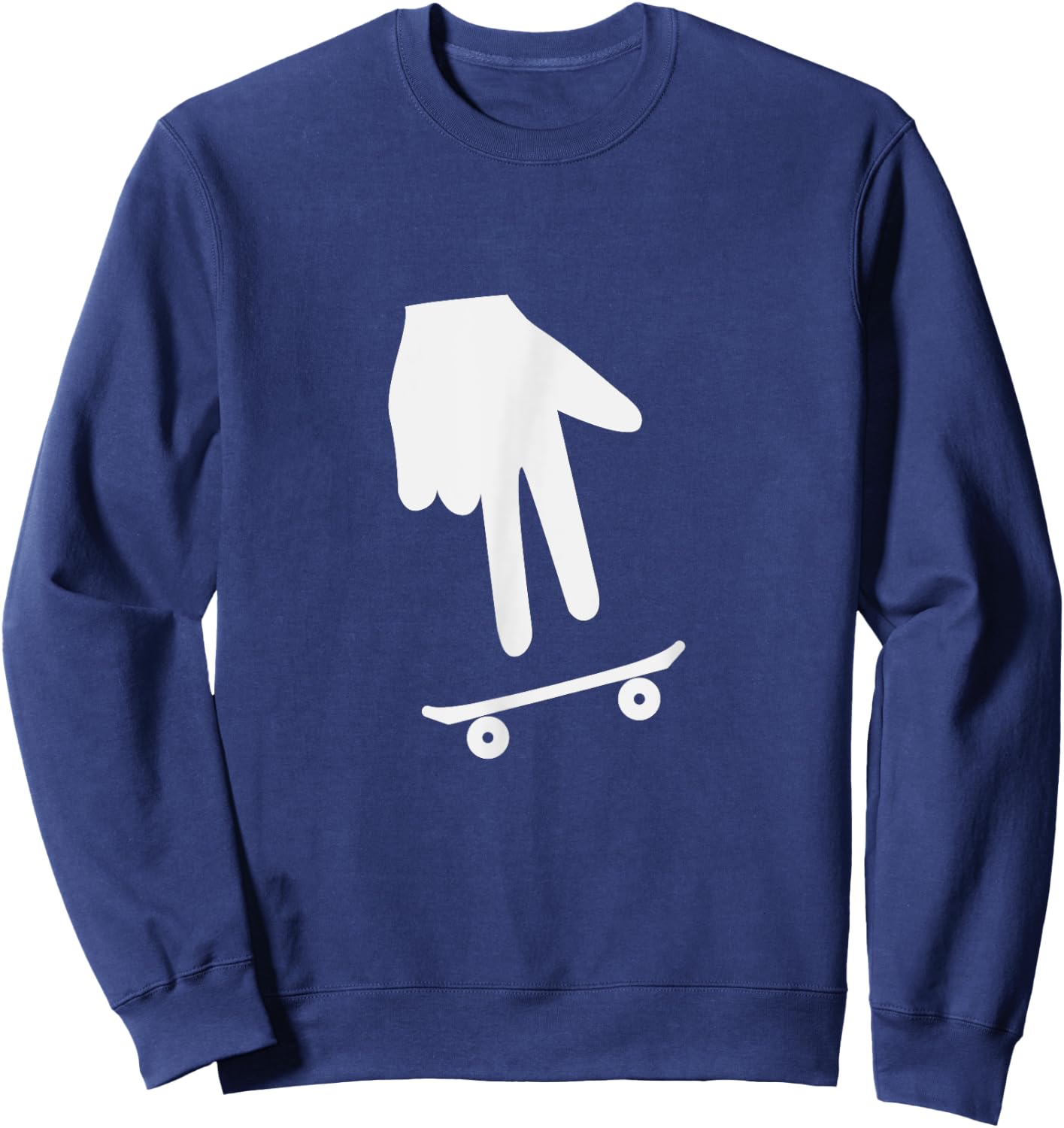 Finger-Skateboarding Shirt Fingerboard Sweatshirt - Sweatshirt | Navy