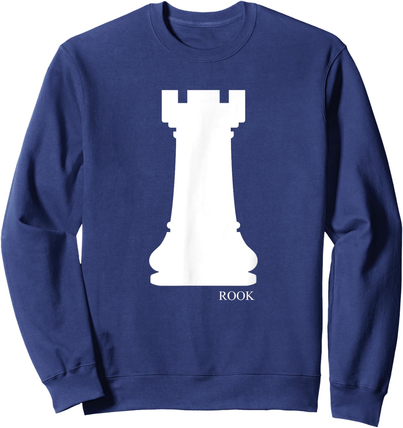 Rook Chess Piece Group Costume Chess Club Chess Board Sweatshirt - Sweatshirt | Navy