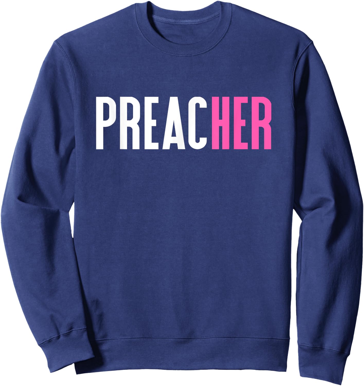 Preacher Shirt Preachers Sweatshirt - Sweatshirt | Navy