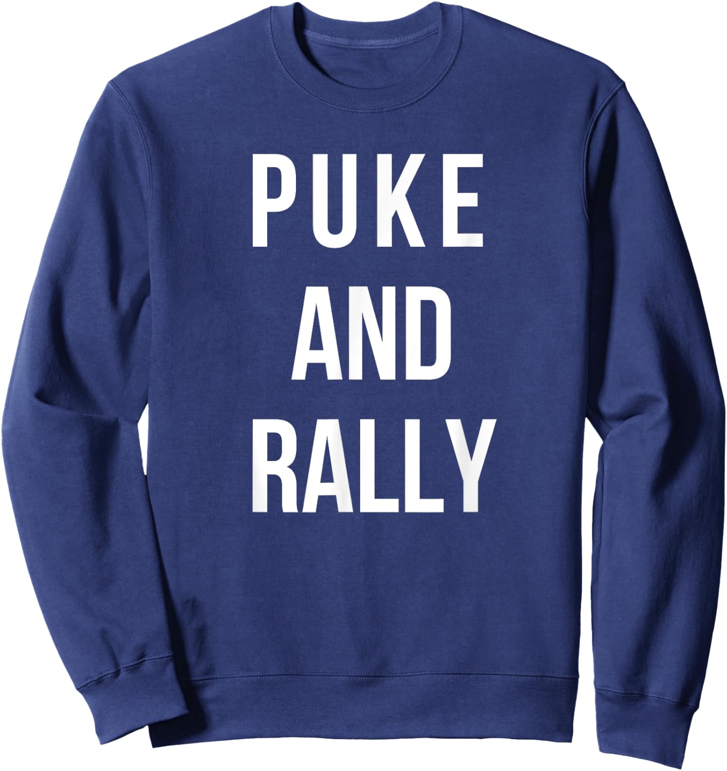 Puke and Rally Sweatshirt - Sweatshirt | Navy