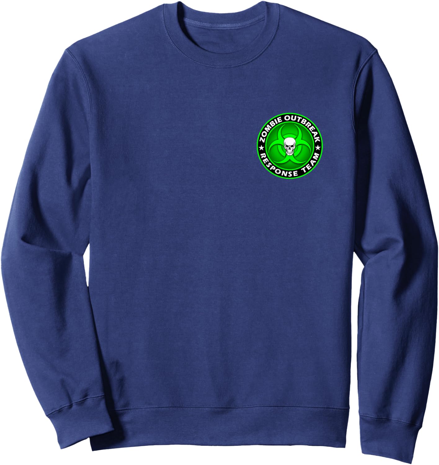 Zombie Outbreak Response Team shirt Sweatshirt - Sweatshirt | Navy