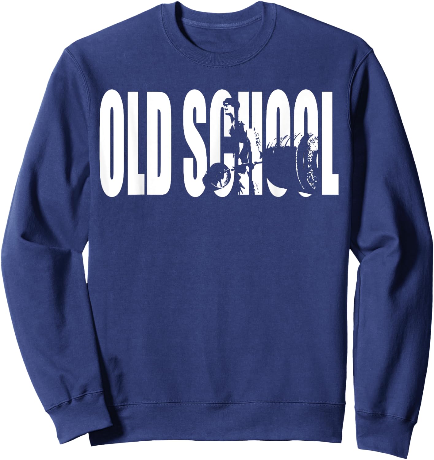 Old School Strength - Deadlift Sweatshirt - Sweatshirt | Navy
