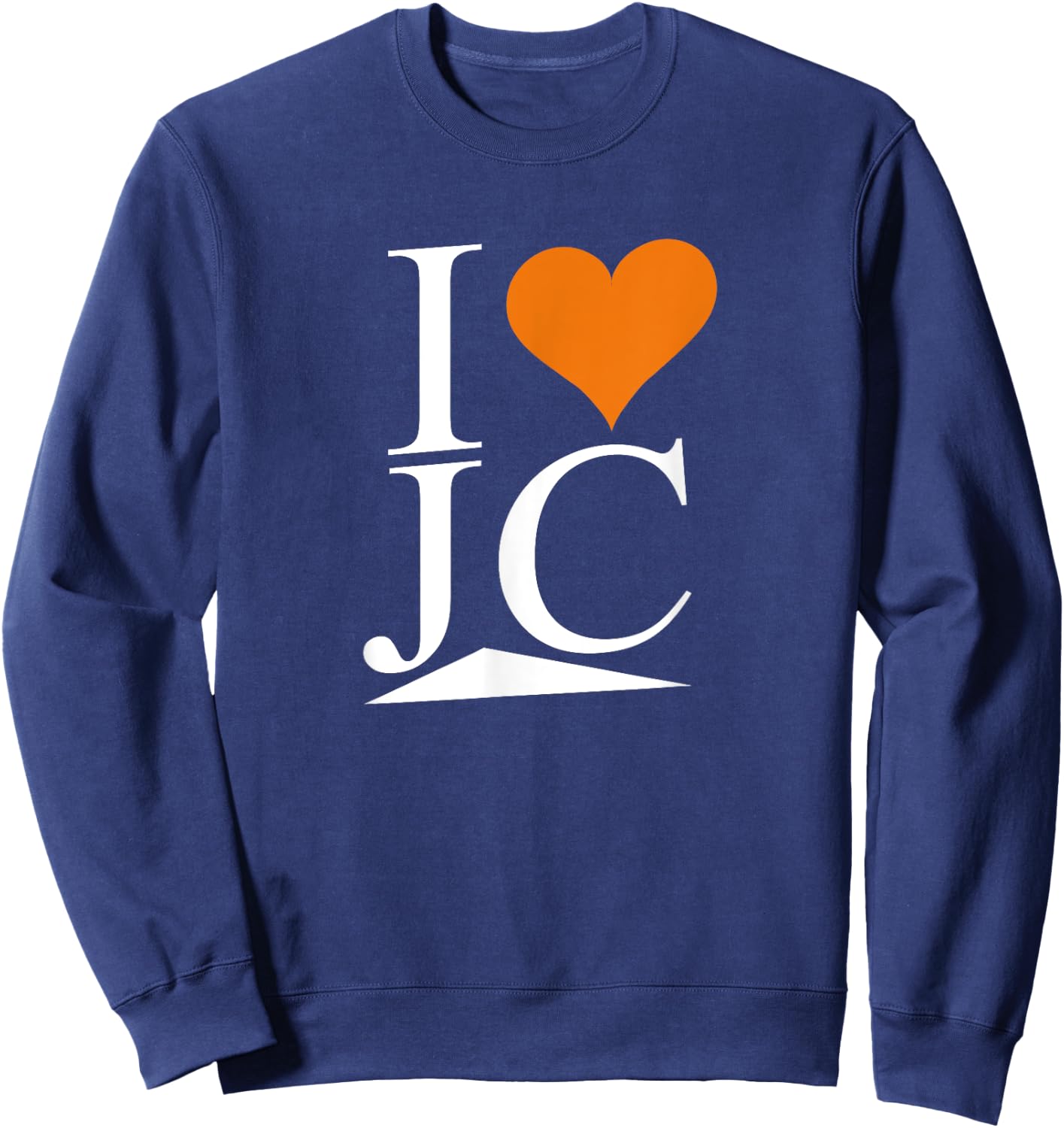 I Love JC T Shirt Sweatshirt - Sweatshirt | Navy
