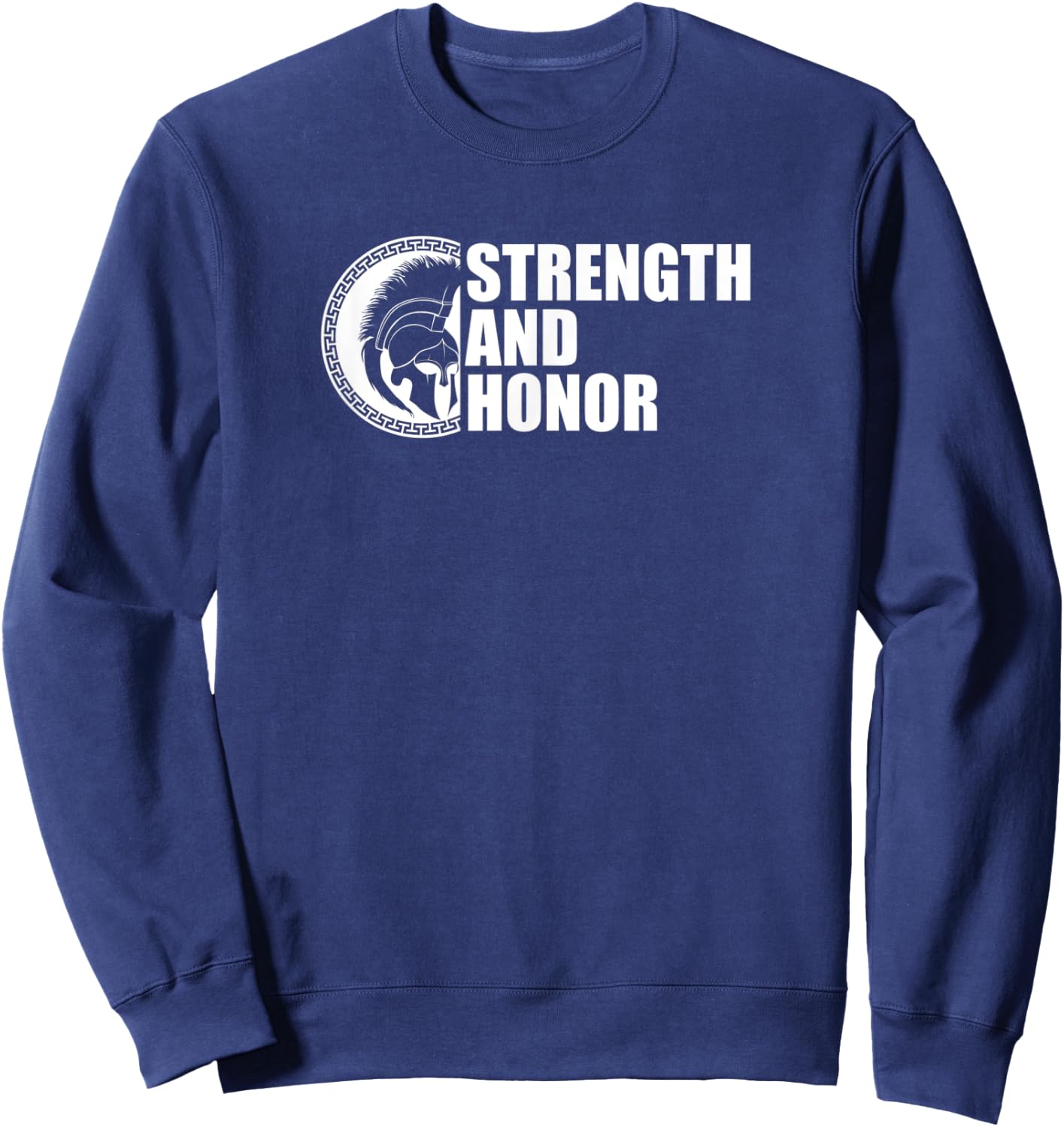 STRENGTH AND HONOR C597 Workout Gym MMA Fitness Sweatshirt - Sweatshirt | Navy