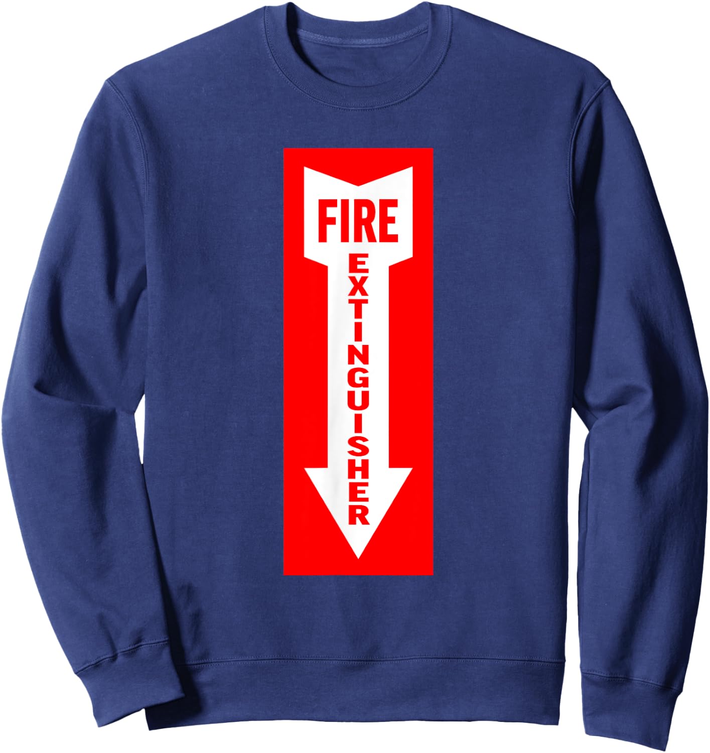 Fire Extinguisher Sweatshirt - Sweatshirt | Navy