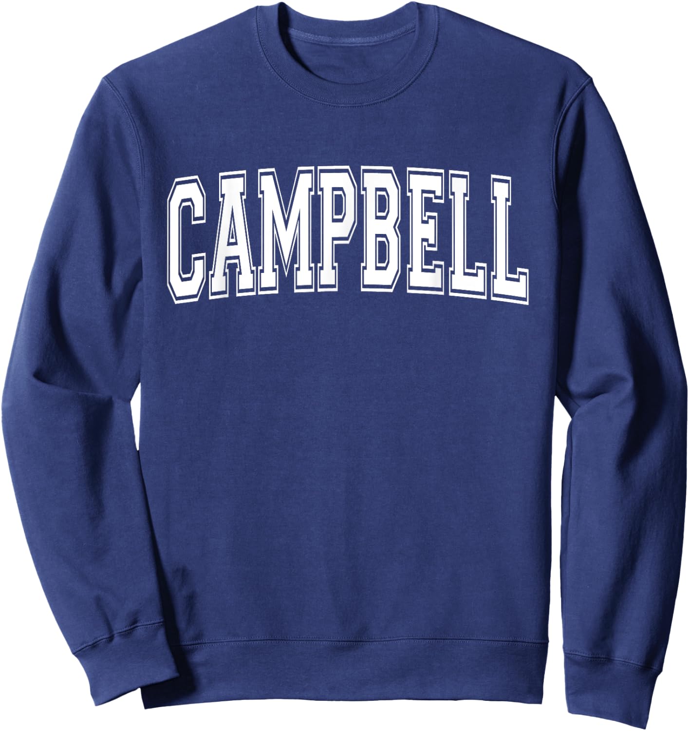 CAMPBELL CA CALIFORNIA USA Vintage Sports Varsity Style Sweatshirt - Sweatshirt | Navy