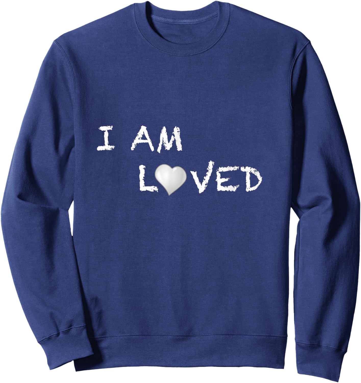 I Am Loved Sweatshirt - Sweatshirt | Navy