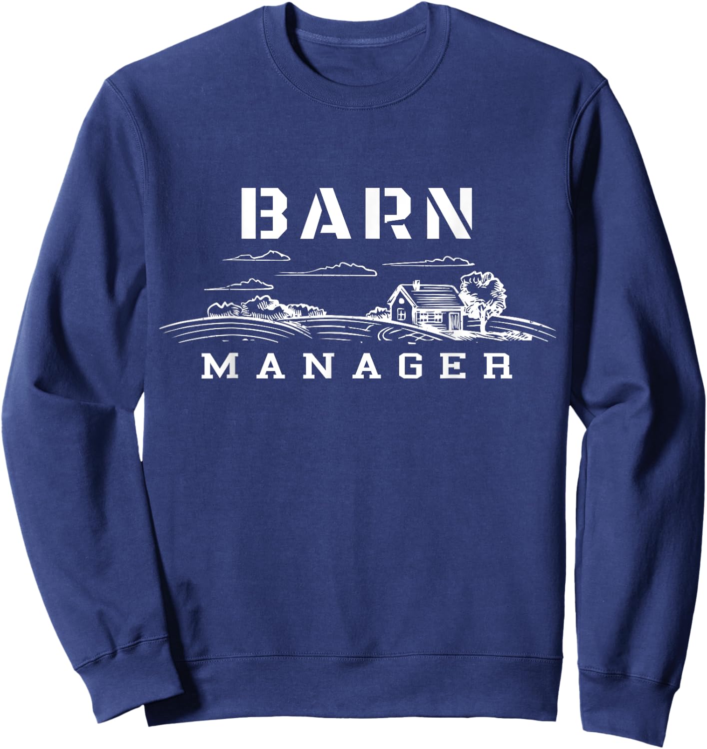 Barn Manager Sweatshirt - Sweatshirt | Navy