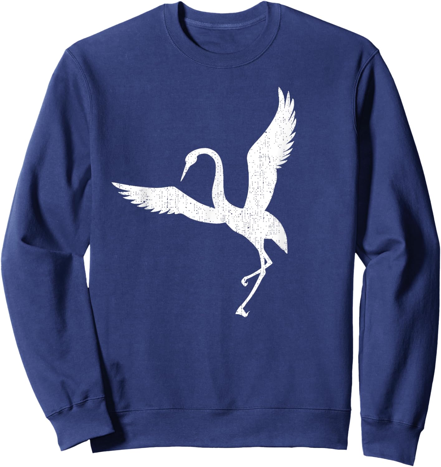 Sandhill Crane Heron design Sweatshirt - Sweatshirt | Navy