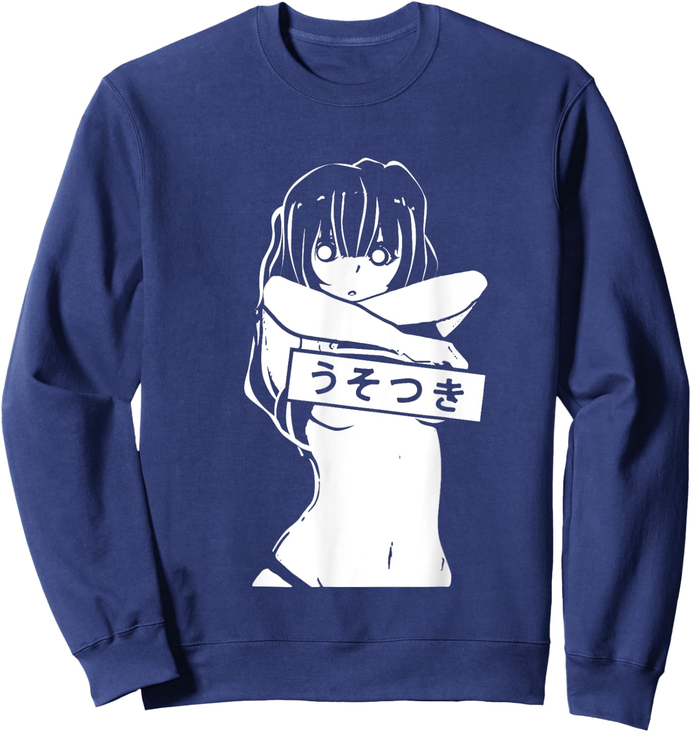 Kawaii Anime Manga Babe Sexy Cosplay gifts Sweatshirt - Sweatshirt | Navy
