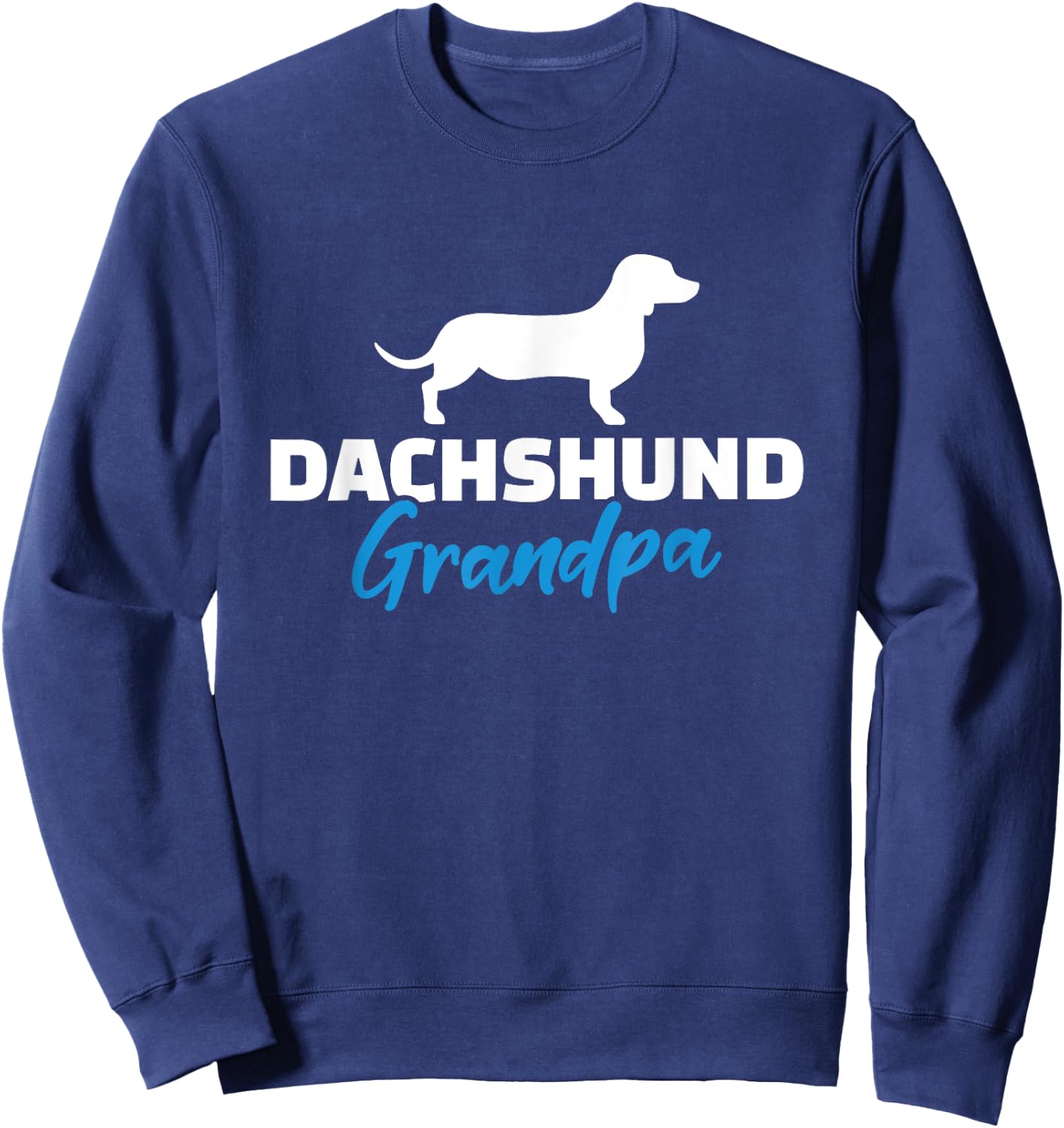 Dachshund Grandpa Sweatshirt - Sweatshirt | Navy