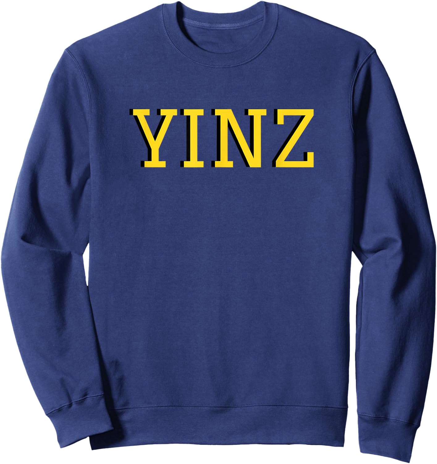 Vintage Yinz Pittsburghese Pittsburgh Gift Sweatshirt - Sweatshirt | Navy