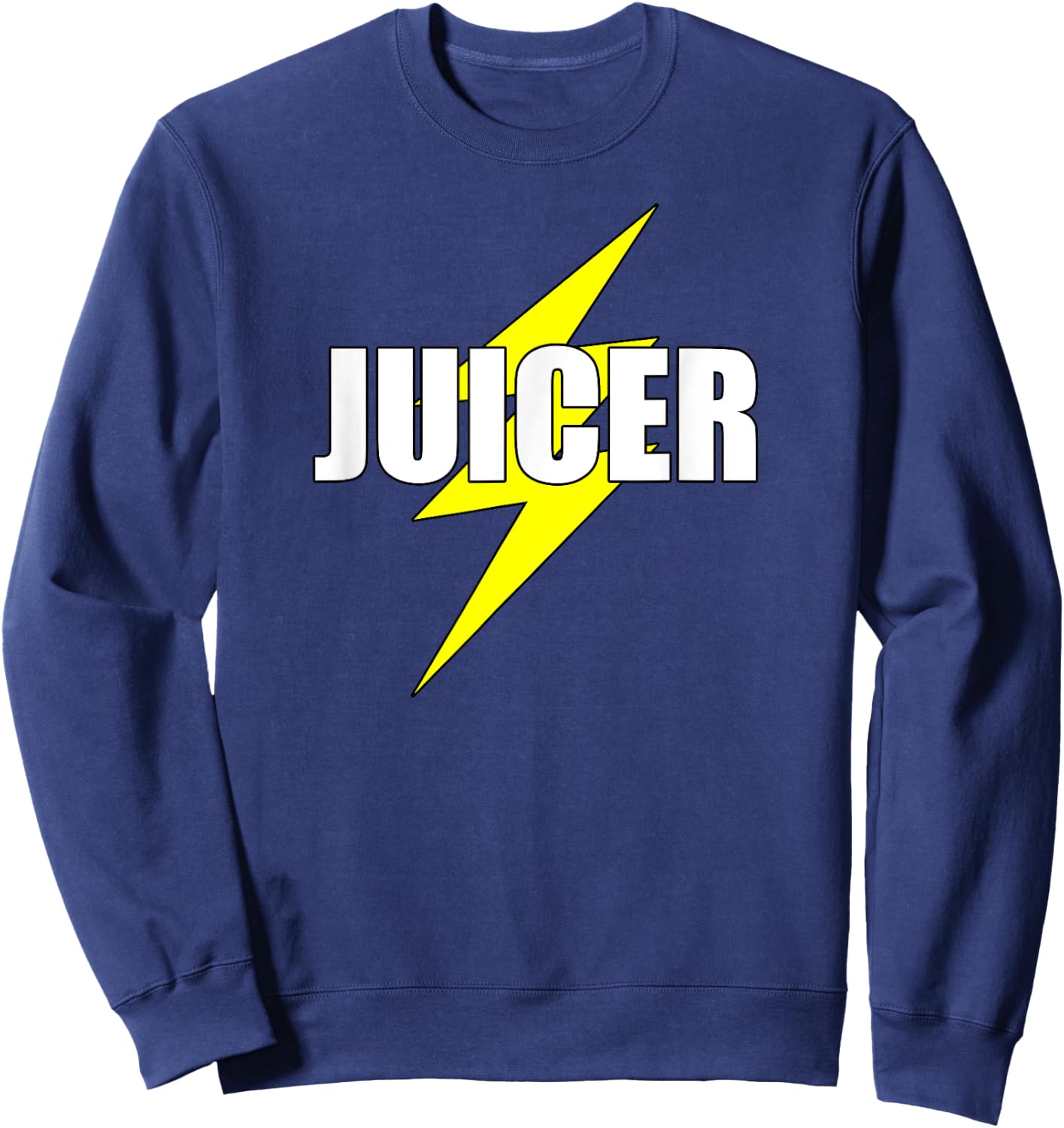"Juicer" Electrician Gaffer Film Production Business T Shirt Sweatshirt - Sweatshirt | Navy