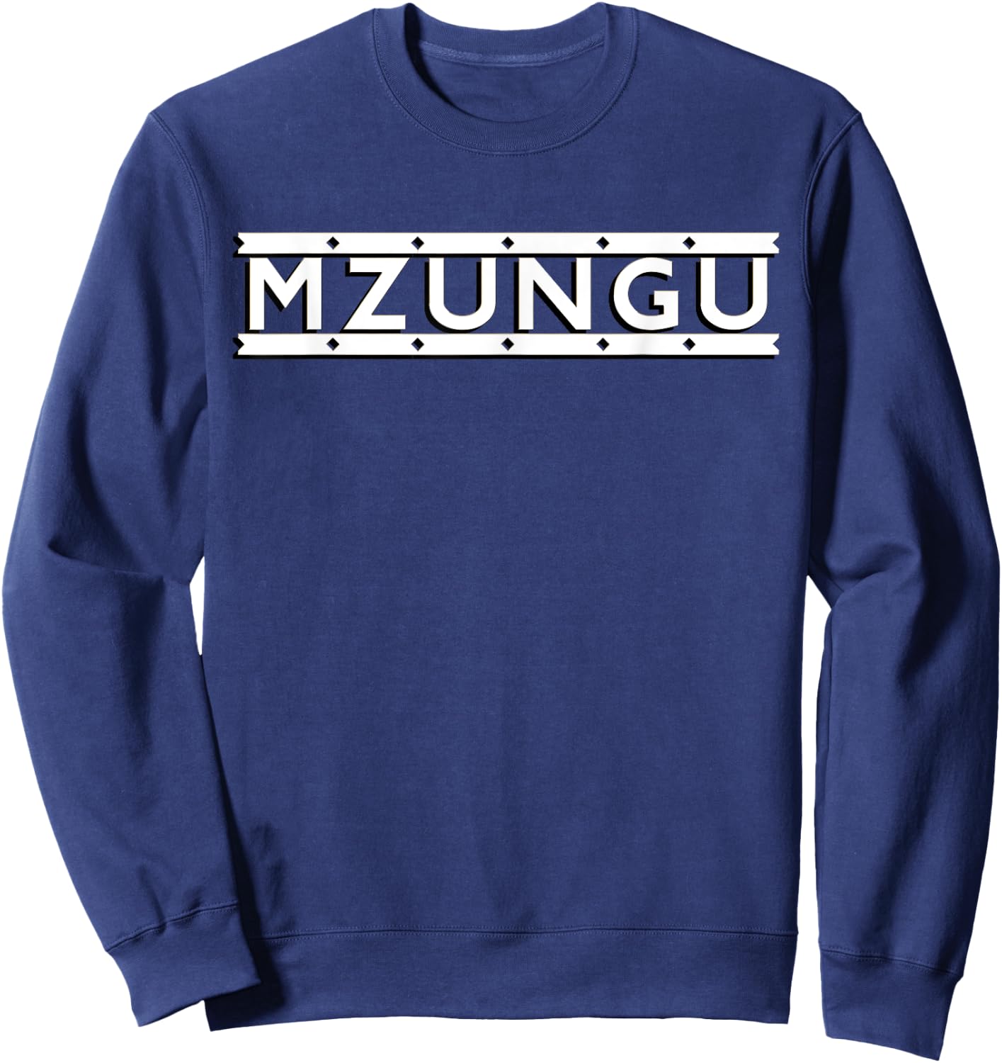Mzungu Gift Sweatshirt - Sweatshirt | Navy