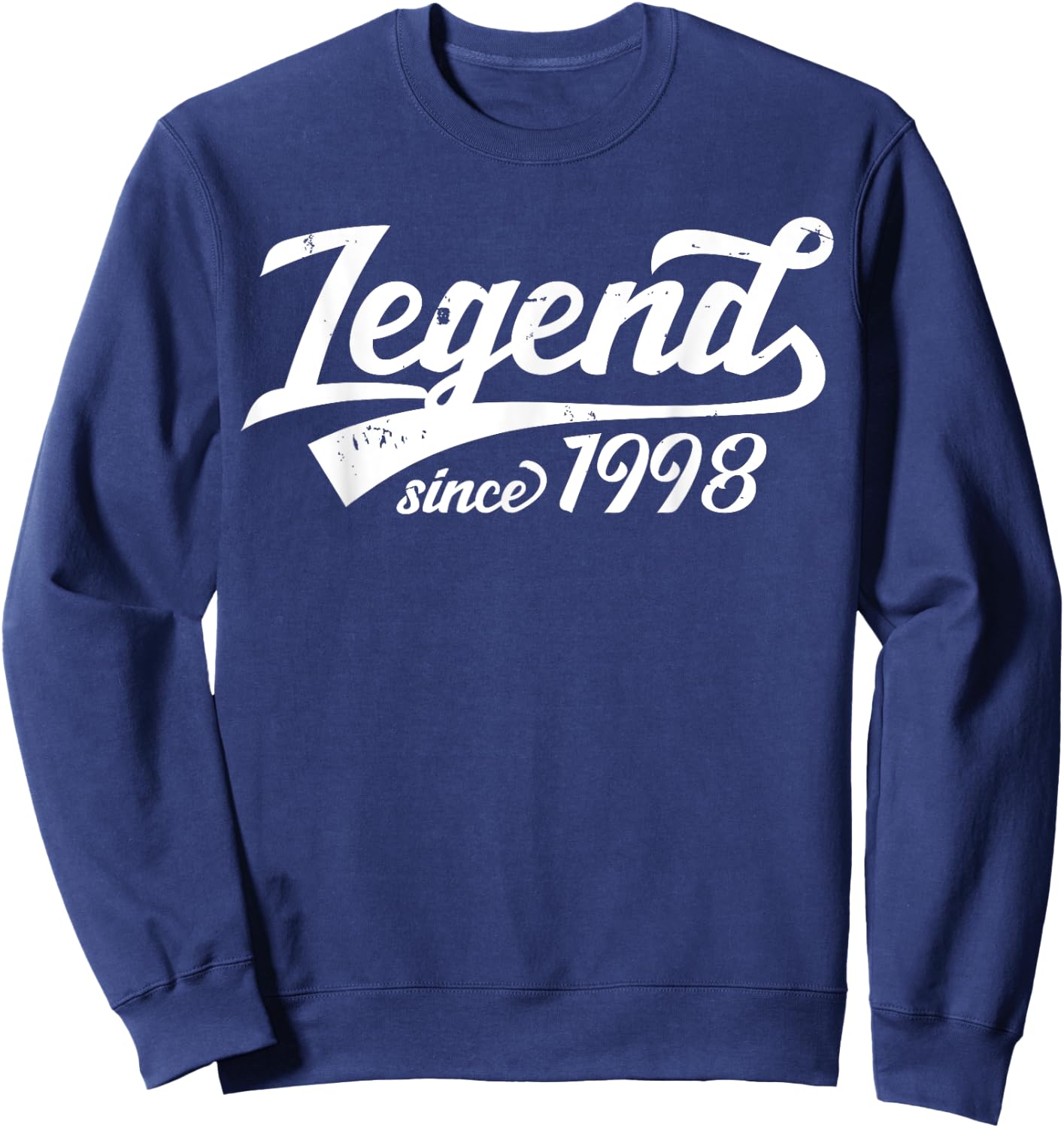 Legend Since 1998 27th Birthday 27 Years Old Vintage Gift Sweatshirt - Sweatshirt | Navy