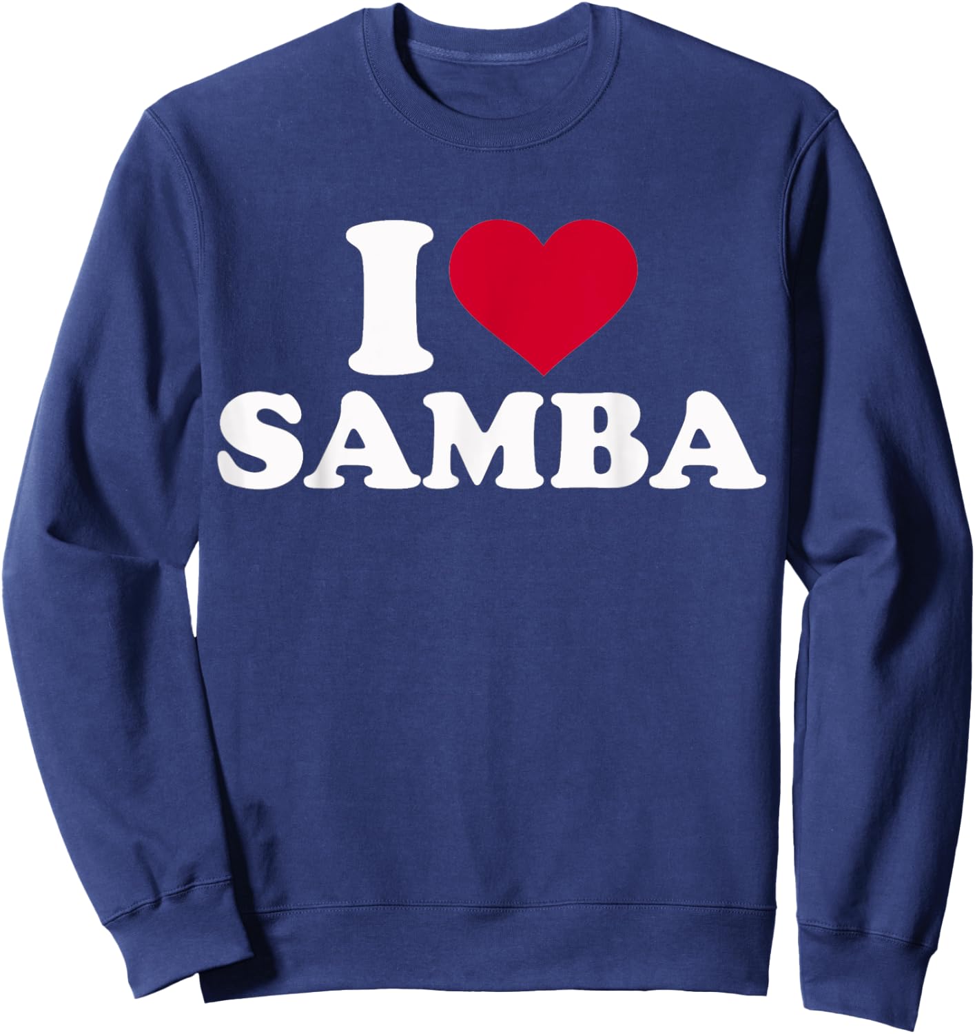 I love Samba Sweatshirt - Sweatshirt | Navy